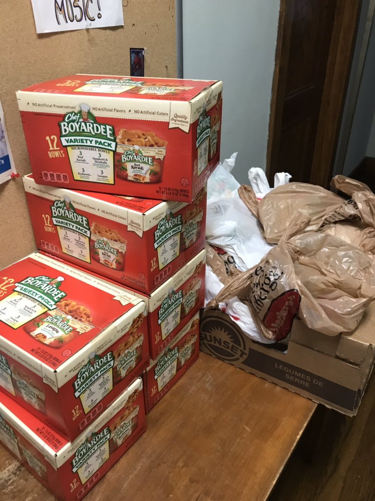 Thanks to our new friends <a href="/SMMA_SCHOOL/">SMMA SCHOOL</a> for our stash of snacks! #grateful #community #kindness <a href="/CatholicEdSTL/">Office of Catholic Education and Formation</a>