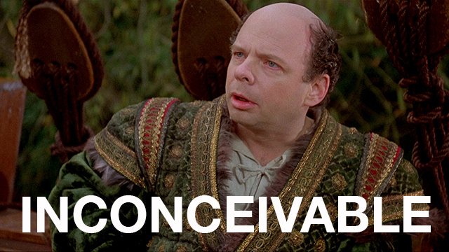 warnerthuston's tweet image. OK, let&apos;s put this foolishness to rest RIGHT now... they are saying they want to do a remake of &quot;The Princess Bride&quot;? NO... just no. It is INCONCEIVABLE that Hollywood could remake this well and not fail miserably at it. #ThePrincessBride #LEAVEPrincessBrideAlone