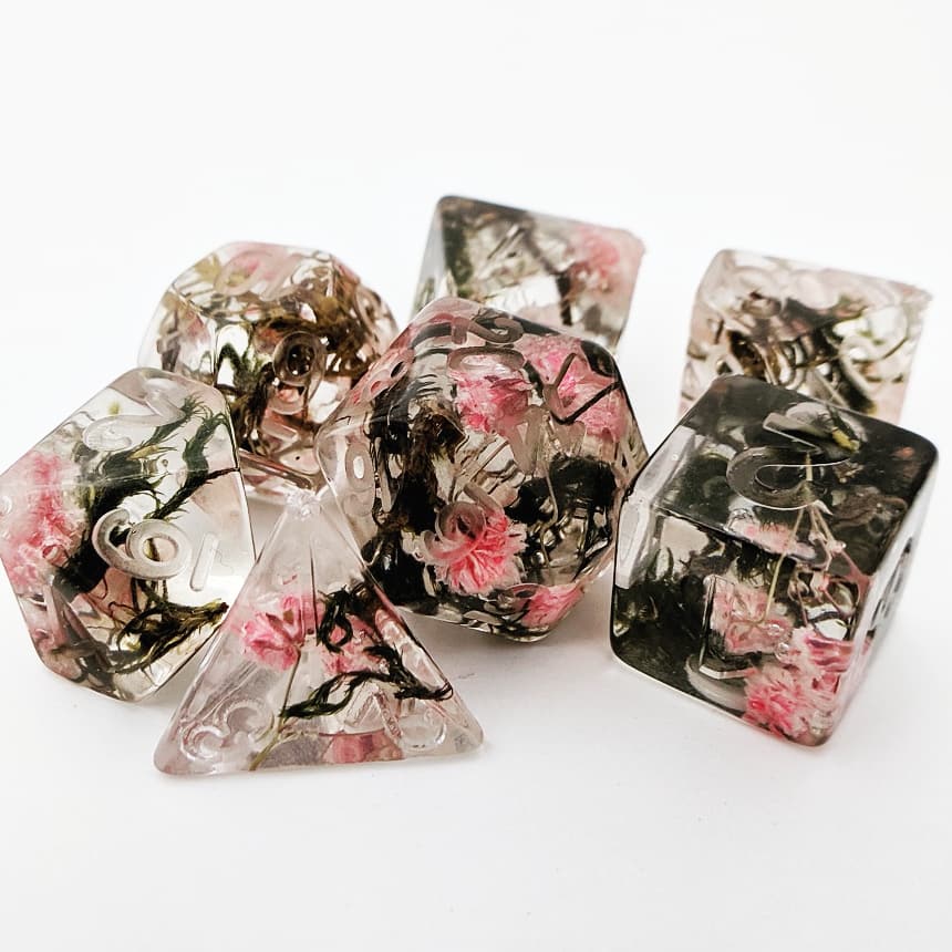 fennekandfinch's tweet image. WIP custom commission. Pink flowers and Moss 🌺🌿💚. This set is absolutely stunning and I totally want one toooo! .