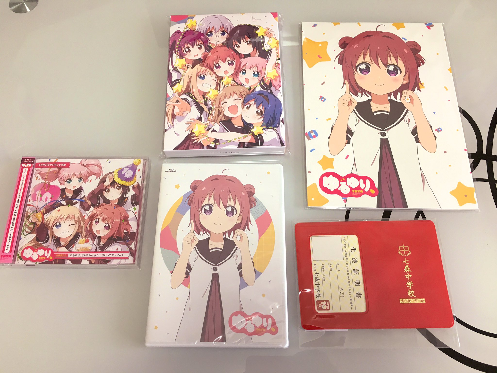 ハイクオリティ ゆるゆり キャラアートグラフ 複製原画 七森中生徒会 ...