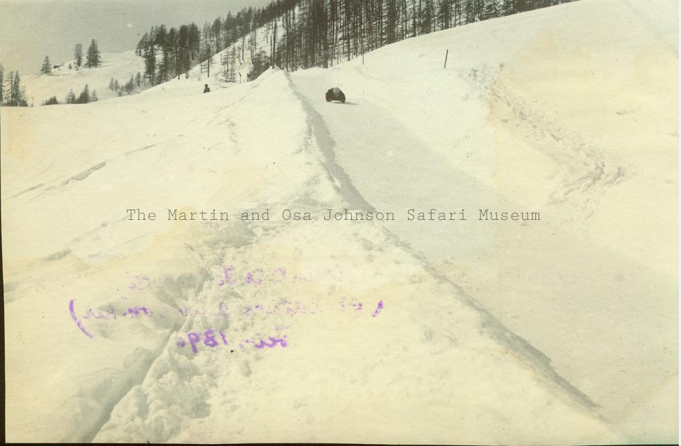 One of the most popular past-times (for the very wealthy) was Cresta sledding: skeleton racing, face first, down a 1.2 km track outside St Moritz. Women participated enthusiastically. Here’s Frances Gibson sledding head-first in 1895.