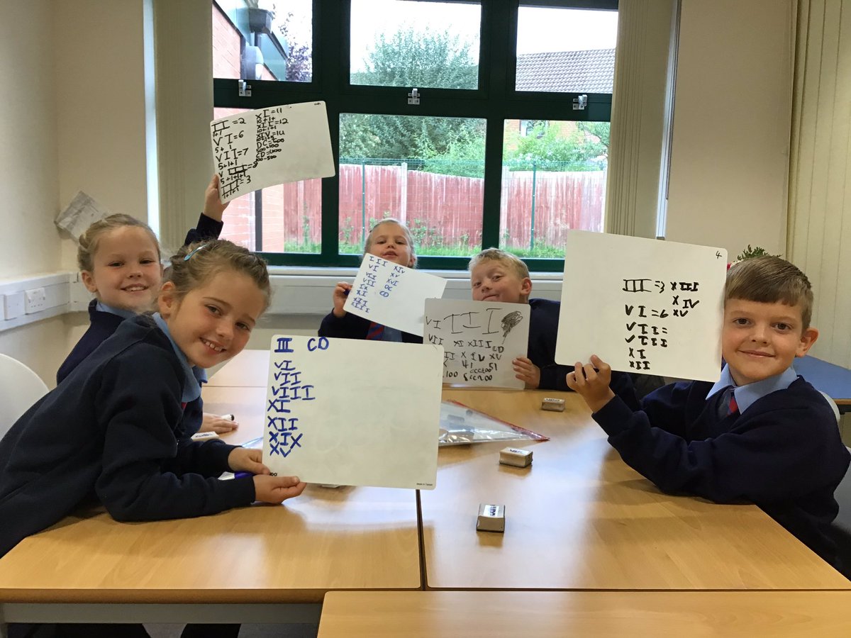 Well I have had my best ever preteach session with this group of children! They have worked so hard mastering Roman Numerals, I only wanted to go over numbers 1-12, some of what we did was Yr 4 work. They just got it! Parents see if they can catch you out!