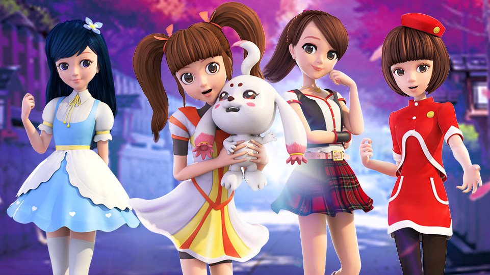 守護妖精ミシェル18周年 韓国アニメ応援アカウント Auf Twitter 昨日の 魔法のマジカルスティック 検索の流れから中国アニメ 爱精灵乐吉儿 の存在を知って視聴ページに行ったら これまた別の中国アニメ 东方可儿之摩登学园 の画像を見て やばい可愛い って