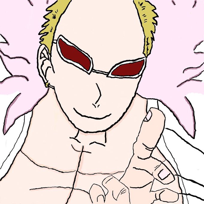 ドフラミンゴのtwitterイラスト検索結果