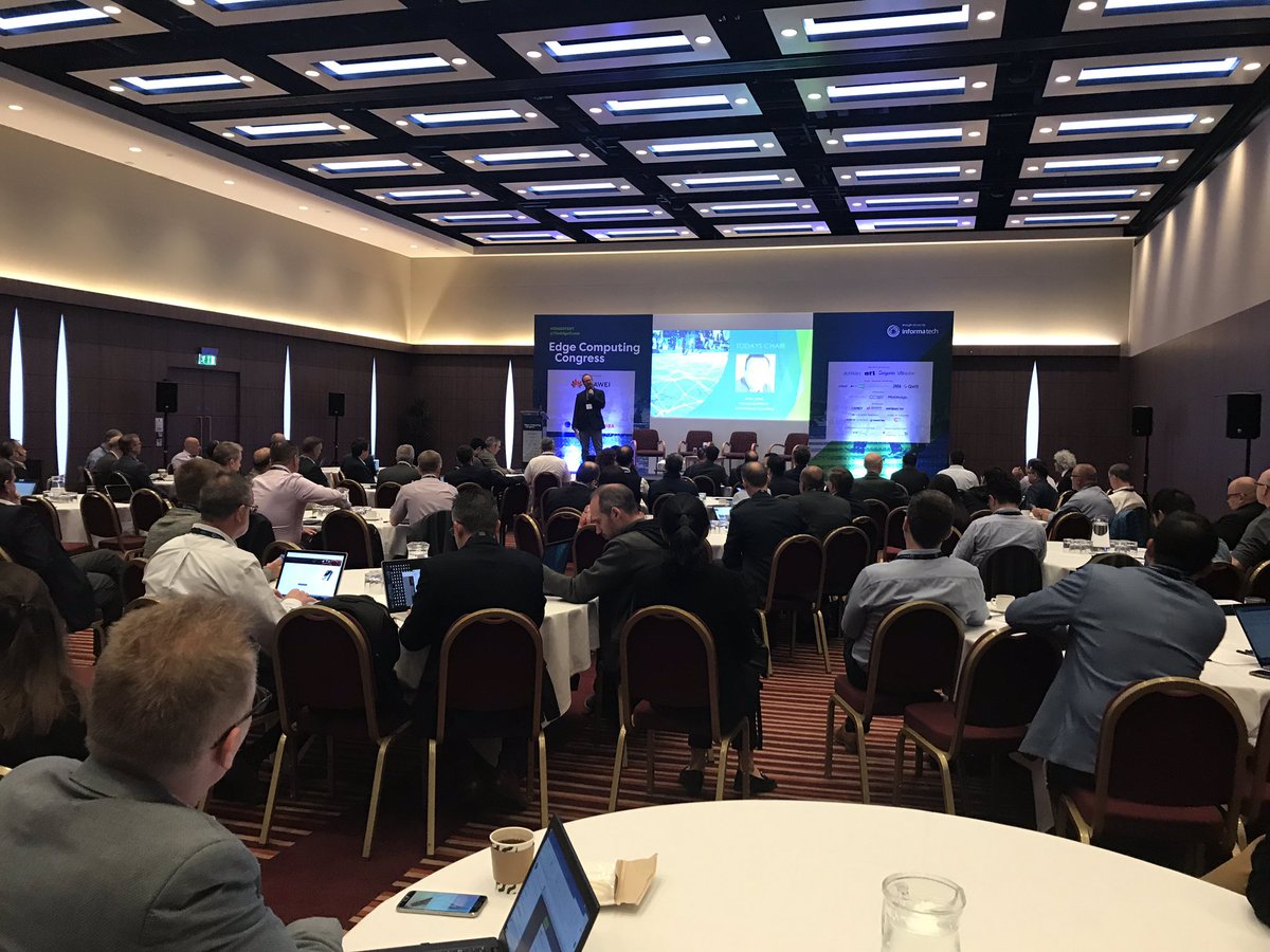 sagunanet's tweet image. #EdgeComputing conference getting on the way.