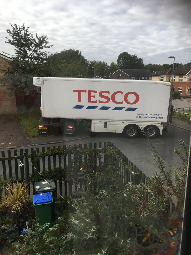 .<a href="/Tesco/">Tesco</a> totally unacceptable from your delivery driver going to Edenfield Express. Such a dangerous manoeuvre on a residential street next to a primary school and a tertiary care home. Blatant disregard for road safety &amp; common sense. Residents or Ambulances can’t get in our out!