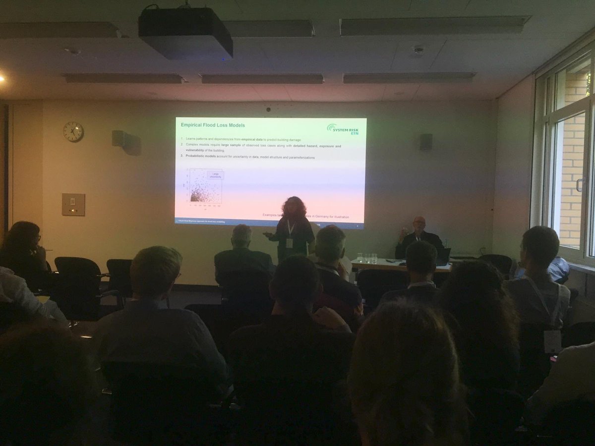 SystemRisk's tweet photo. Our #ESRs presenting their research at our final conference @GFZ_Potsdam @deltares @tuvienna ..interested to hear more? Connect with ESRs here👉 .. https://t.co/np8RfODYNm https://t.co/gT7k9OIivj