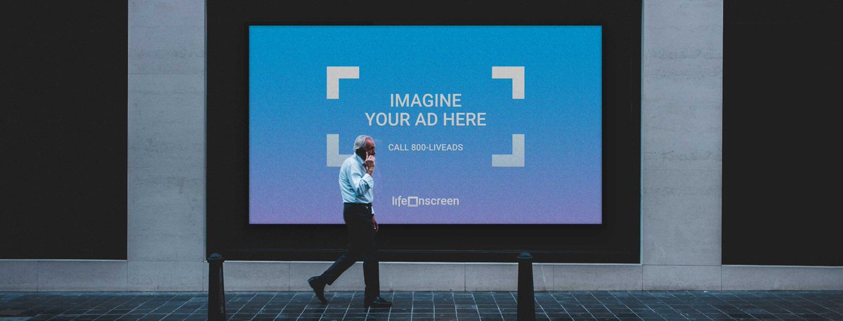 lifeonscreenHQ's tweet photo. Why did a #digital juggernaut like #Google increase their DOOH #advertising spend: https://t.co/7Uft2XE0Mp https://t.co/BasYqdXj73