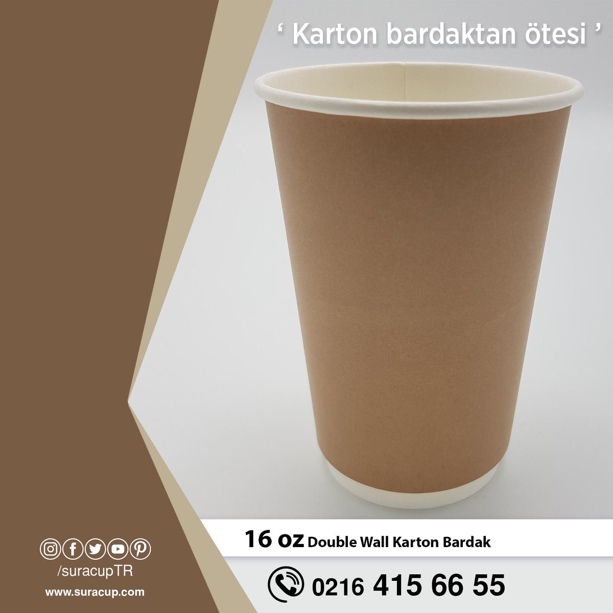 En çok kullanılan baskılı desenli, 16 oz karton bardak, 1000 adetli koli, fiyat bilgisini suracup.com/tr/ veya +90 216 415 66 55 'li Numaradan bizimle temasa geçerek hızlı şekilde alabilirsiniz.

#kartonbardak #kagıtbardak #baskılıkartonbardak #kartonbardaküreticileri