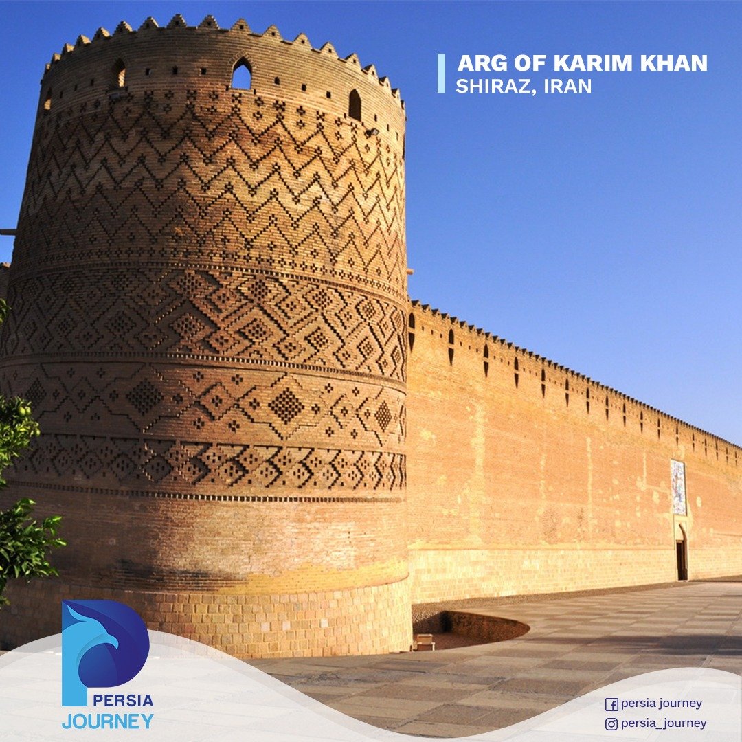 PersiaJourney's tweet photo. The Arg of Karim Khan' is a citadel located in Shiraz, Iran. It was built as part of a complex during the Zand dynasty. It is named after Karim Khan, and served as his living quarters. It is rectangular in shape and resembles a medieval fortress.

 #shiraz #argekarimkhan https://t.co/BjeZaQaPVX