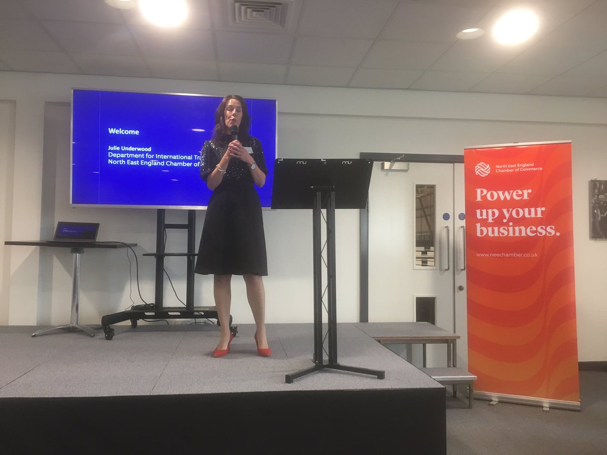 We’re at the @NewcastleEagle arena this morning, exploring the opportunities for North East businesses in the Middle East.

Our @NEEChamber International Trade Director @NEEChamberJulie is opening the event.
#GrowYourReach #GrowYourKnowledge