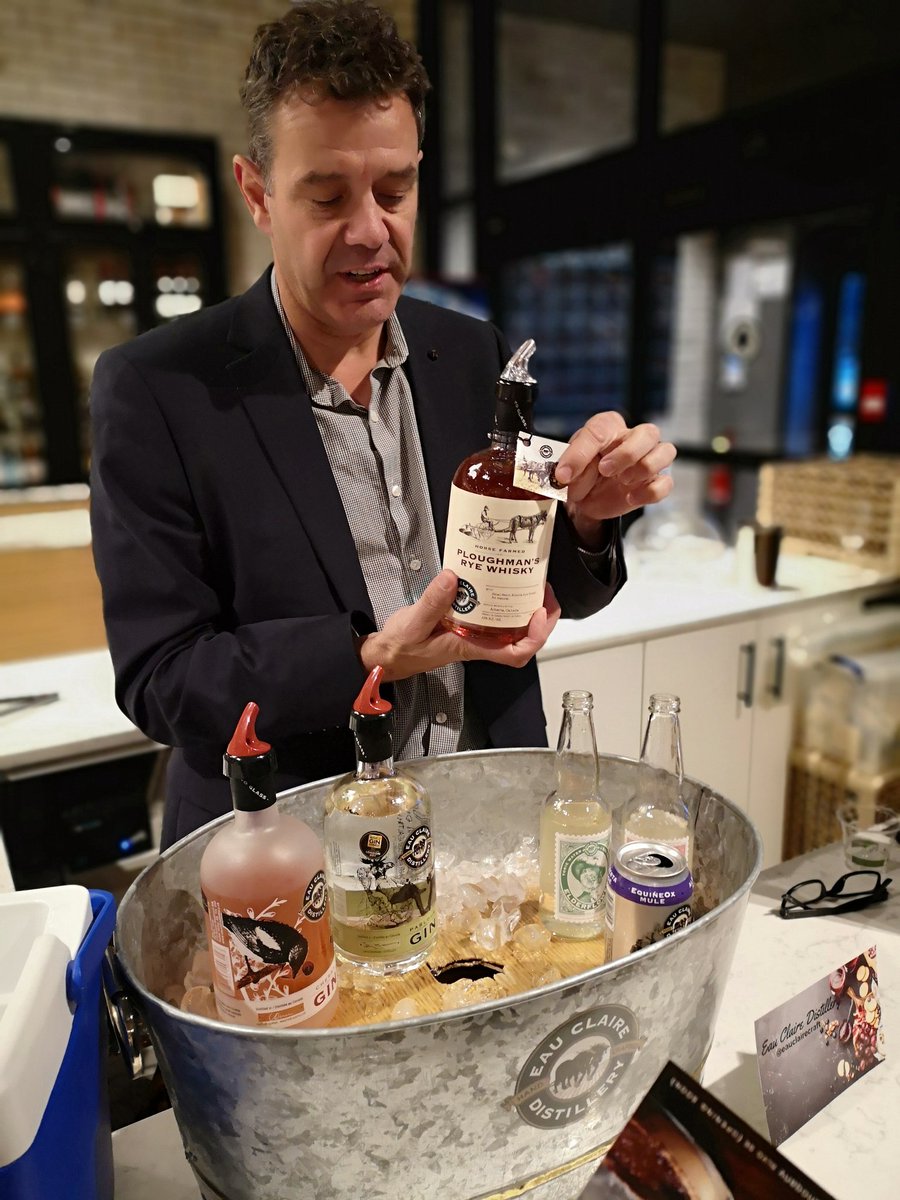 DishntheKitchen's tweet photo. And now some of great local bevvies the @RockyWineFood #firstlook that will be at the 22nd annual #rmwff on Oct 18-19, 2019. @EauClaireCraft @EightyEightBrew #lekkercider @burwoodspirits https://t.co/DuqBzYHZ1q