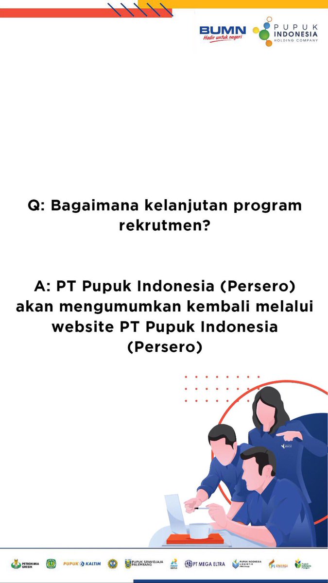 PT Pupuk Indonesia tweet media