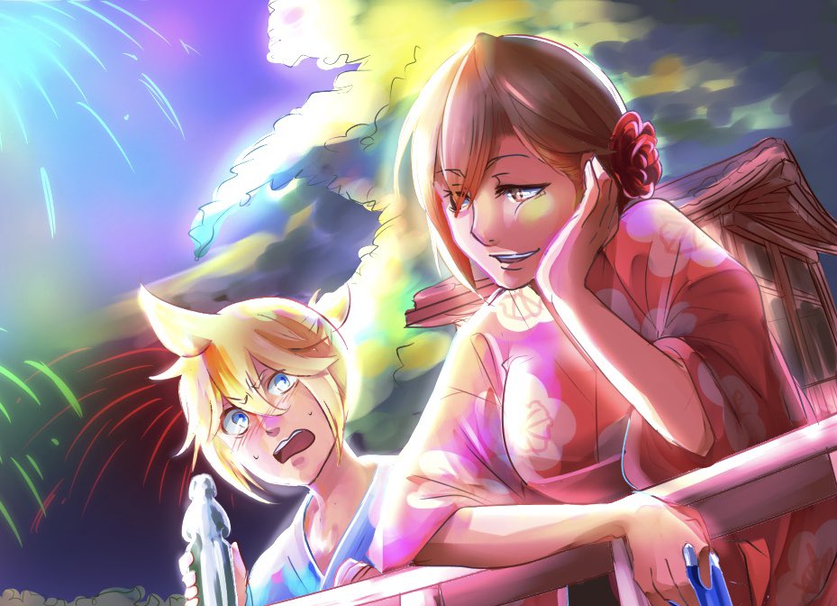 #これを見た人は鏡音レンをTLに放流しよう 