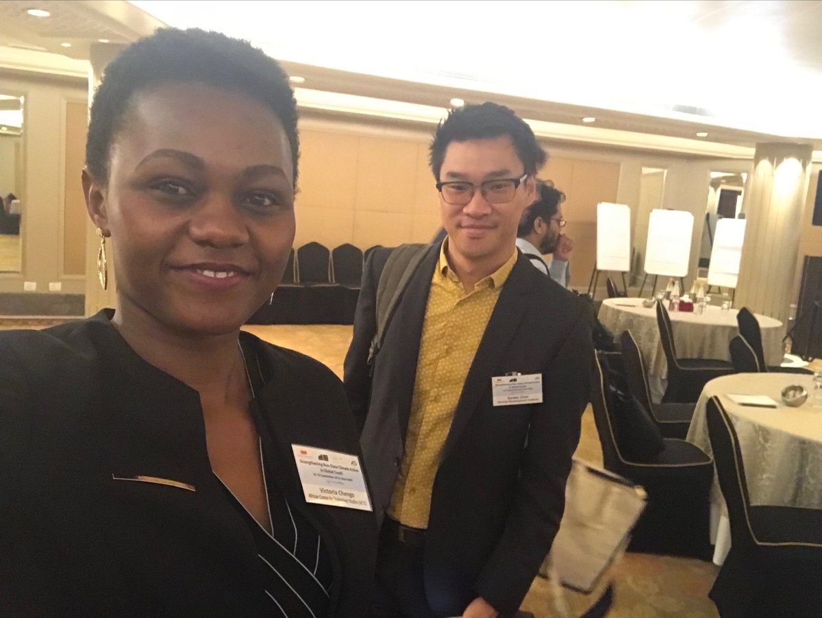 VeeChengo's tweet photo. Ready for the #ClimateSouth workshop in Delhi. We delve into the research findings on India and Kenya towards fostered non-state climate action @deusse @thomasnhale @sanderchan @teriin @ACTSNET https://t.co/b4cyEqt0P0