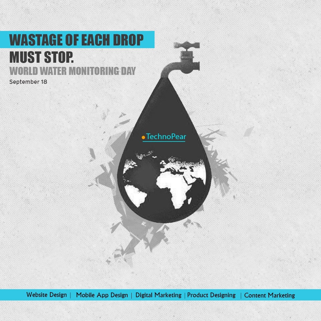 TechnoPear07's tweet photo. On this #WorldWaterMonitoringDay, let us remind us all not to waste a single drop of water and use it wisely.

#ConserveWater #SaveWater #TechnoPear #digitalmarketing #vapi https://t.co/NrKuUWtDvB