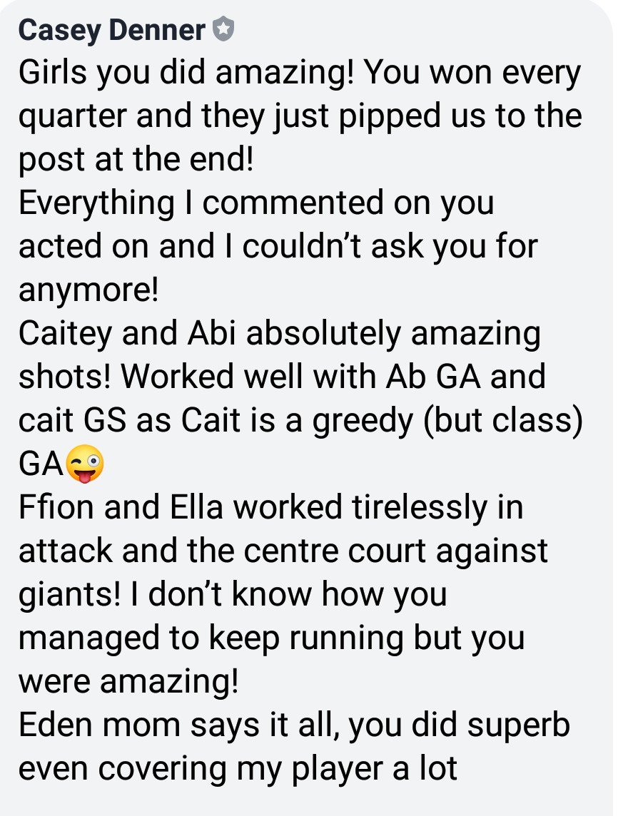 First game of the Winter league, we all played really well as a team and I was pleased to get MOM with everyone putting in great performances <a href="/AberavonCeltics/">Aberavon Celtics</a>