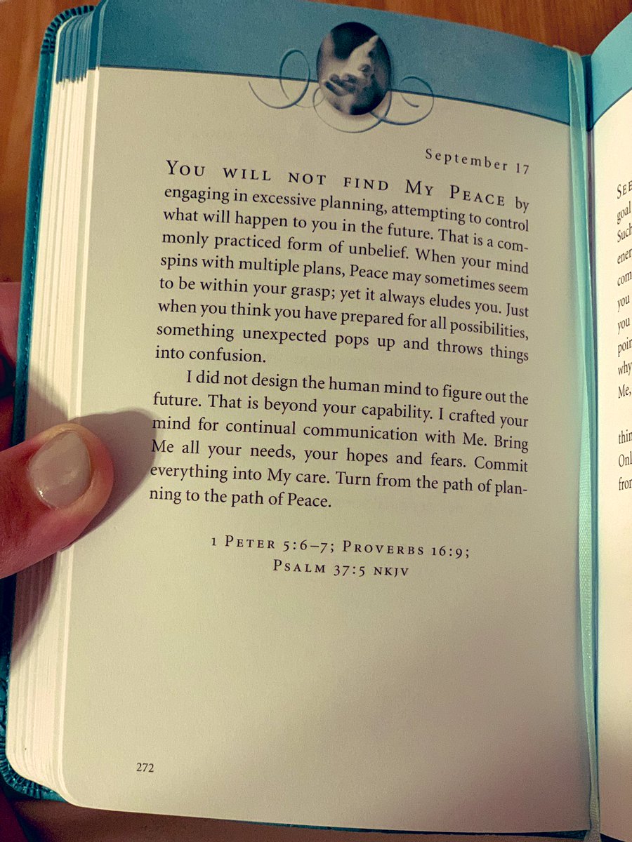MaribethWest's tweet photo. Whewww. Talk about what you need to hear, when you need to hear it.

Figured I’d share for any of my friends who have been worrying about their future like I have and need peace https://t.co/6XDkMHbTlM