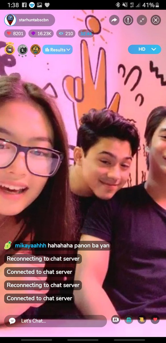 WundererzOFC's tweet photo. LIVE NOW on KUMU app gow na Starmates .. ayan oh AshMich and Ashlance in one frame hahahaha @mrmichwunder @ashdlmundo @blueknightlance  #Kumu https://t.co/zZmns3vcUZ