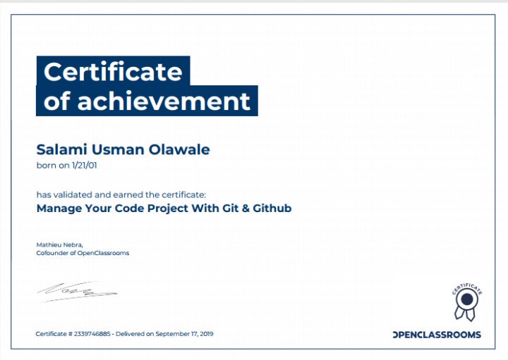 devwalex's tweet image. Done!! 💯💯💯

#DevCTrainingWithAndela 
#DevCLagos
#github #git #Andela