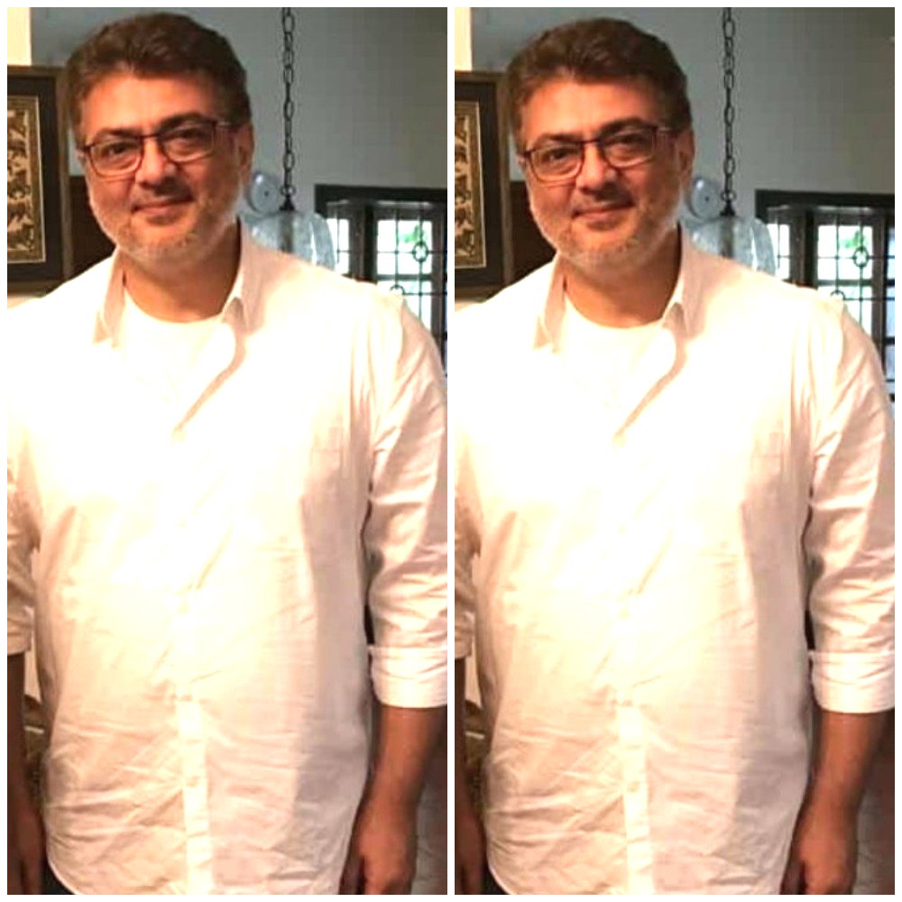 AjithGirlsFC's tweet photo. #ThalaAJITH's Latest Pic 💥💥💥 

#Thala60 | #Viswasam https://t.co/s6seRVowyS