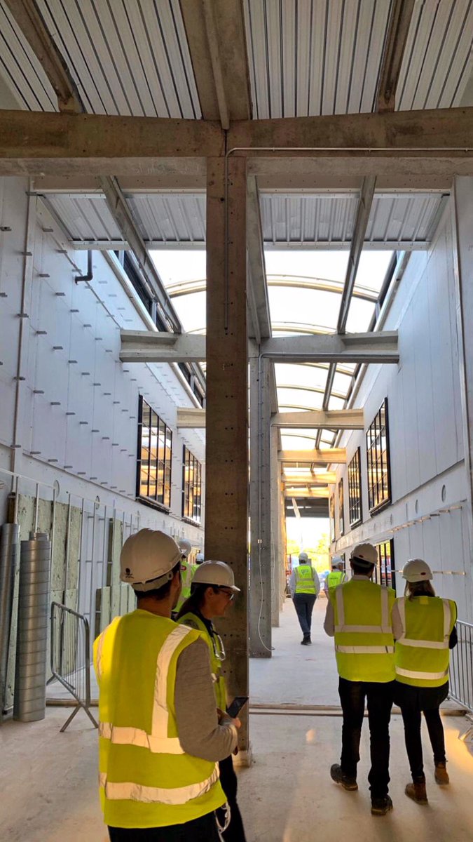 rhp_media's tweet image. Team site visit - @CFCICambridge organised tour #TheWorks, exciting new #workspace on #UnityCampus

@RHPartnership delivering detailed design in #collaboration with @morgansindall - @NBBJDesign concept for #HowardGroup

#designforlife #reinventingspace
