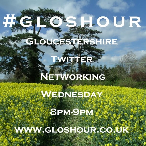 It is #Gloucestershire hour also known as #gloshour tonight at 8pm. 
#gloshour is a great chance to network with other local businesses, organisations &amp; people.

Hosting from somewhere truly stunning tonight.  

#glosbiz #glosbloggers #EarlyBiz