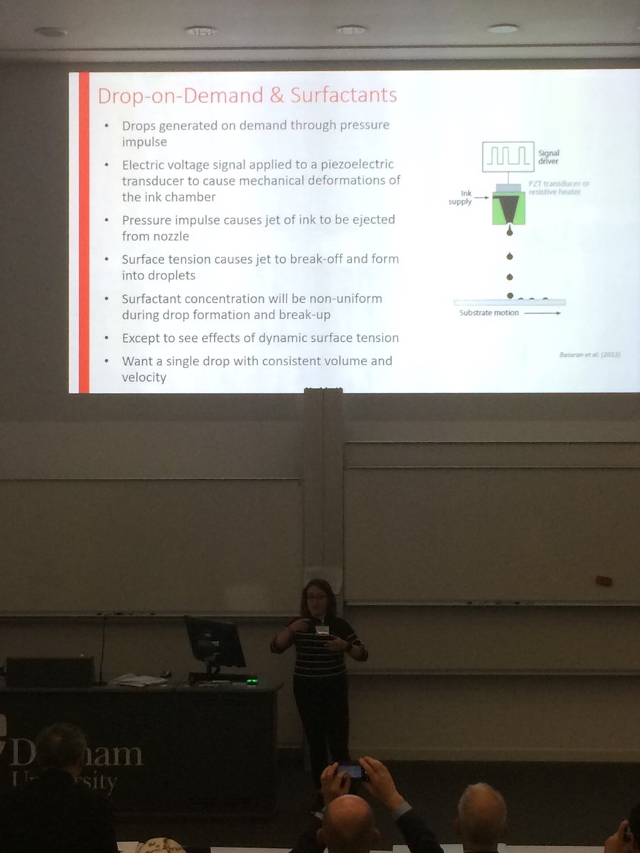 Mark Wilson (@markwilsonleeds) on Twitter photo Evangelia Antonopoulou <a href="/EvaAntonFluids/">Eva Antonopoulou</a> <a href="/CDTFluidsLeeds/">EPSRC CDT Future Fluid Dynamics</a> speaking on surfactant effects in inkjet printing at #Droplets2019 Evangelia Antonopoulou <a href="/EvaAntonFluids/">Eva Antonopoulou</a> <a href="/CDTFluidsLeeds/">EPSRC CDT Future Fluid Dynamics</a> speaking on surfactant effects in inkjet printing at #Droplets2019