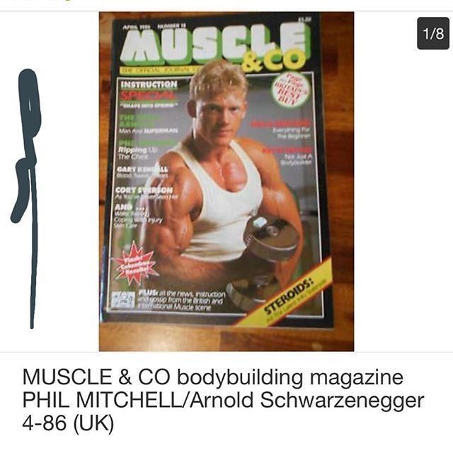 expressionskit's tweet photo. A blast from the past, I am been sold on EBay .ist a front cover of a magazine I was on when I won the British championships back in the day#gymlife#gymrat#stillvoing#ageisjustanumber#healthyliving https://t.co/rqhAqXbgpt https://t.co/aRbBsBYkKo