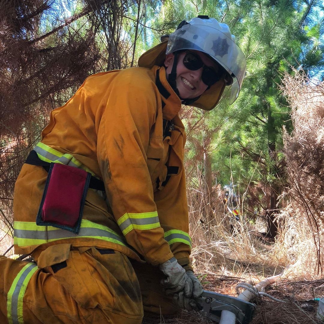 bnhcrc's tweet photo. What sparked your passion for the sector? Our Research Officer Kelsey Tarabini shares how her journey began, and how the road intersects between volunteer firefighting and working with the CRC https://t.co/LCcznYVUVW https://t.co/C0VFDa5b9S