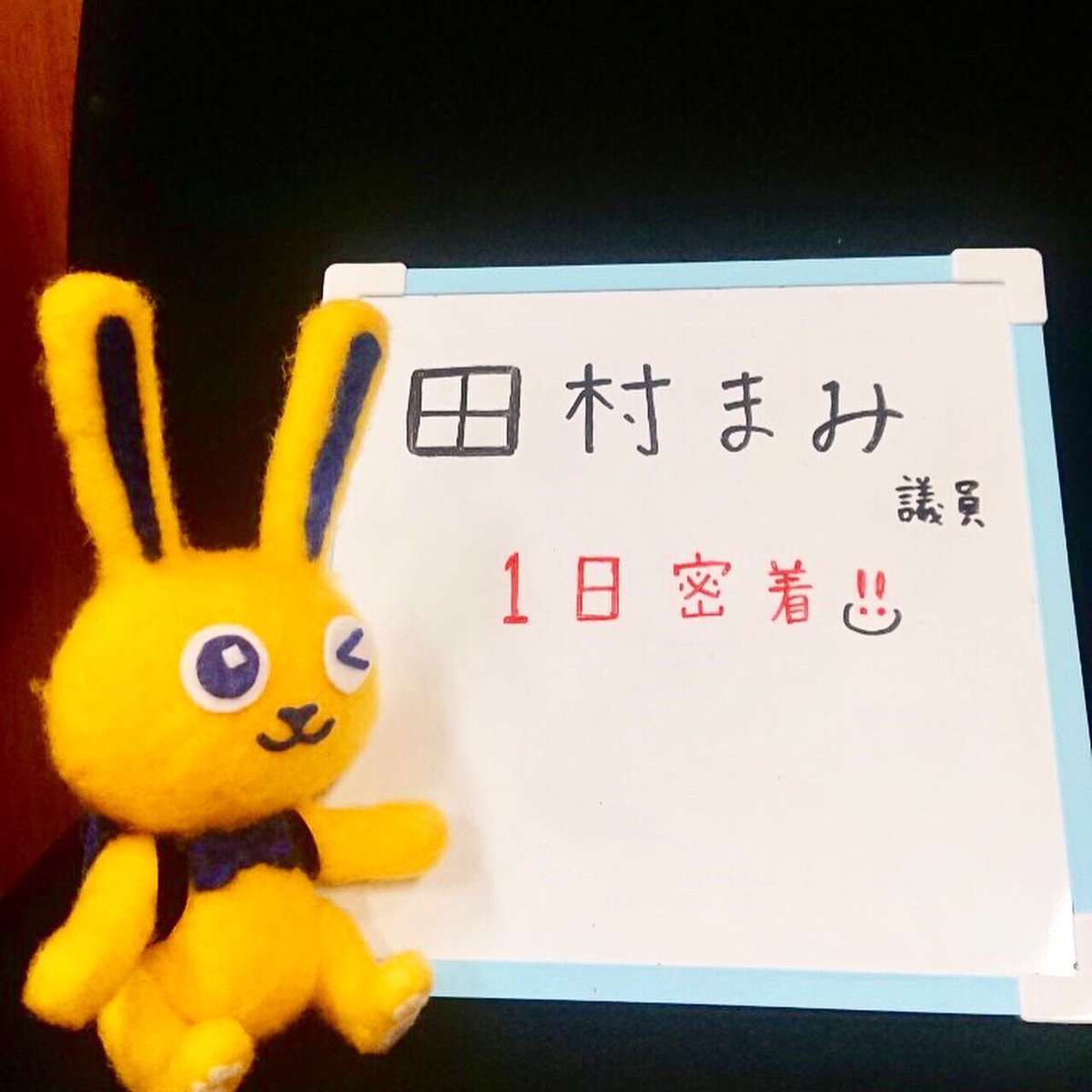 こくみんうさぎ 国民民主党公認キャラクター こくみんうさぎは今日 7月の参議院選挙で初当選した田村まみさんを全力で応援する日 午前中から大忙し こくみんうさぎ ゆるキャラ 田村まみ 参議院議員 密着 会館スタート 政策勉強会 参加 こくみんうさぎ 国民民主党公認キャラクター こくみんうさぎは今日 7月の参議院選挙で初当選した田村まみさんを全力で応援する日 午前中から大忙し こくみんうさぎ ゆるキャラ 田村まみ 参議院議員 密着 会館スタート 政策勉強会 参加