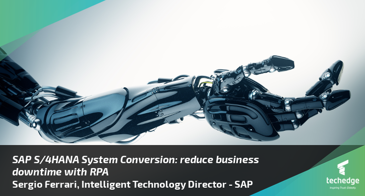 techedgegroup's tweet photo. Applying #RoboticProcessAutomation means achieving significant and tangible benefits for the business. In this interview our expert, Luca Grilli, explains how to leverage it in order to reduce business #downtime. https://t.co/CT1eRn4hh3

#SAPS4HANAExpertSeries #RPA https://t.co/Sa4WBV59zY