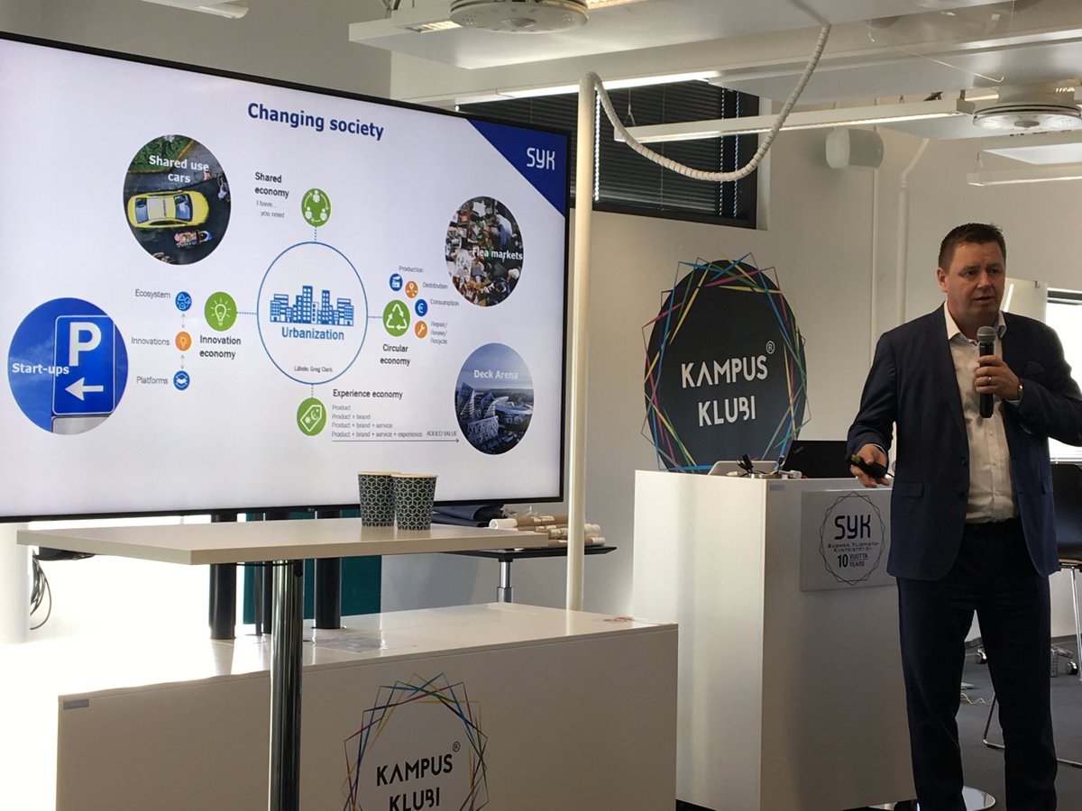 huhtelin's tweet image. #CampusSeminar2019 @jvauotila from @sykoy about #campusdevelopment