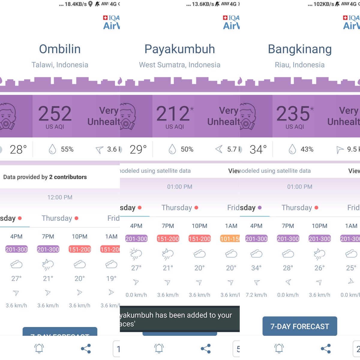#Sumaterabarat sudah mulai terkenda dampak kabut asap, tingkat kepadatan jerebu sudah meningkat drastis, pemerintah daerah mesti bergerak cepat, tanpa harus menunggu “parah” atau korban jiwa...#melawanasap