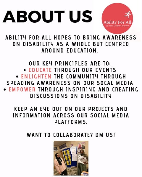 Ability_For_All's tweet photo. WE ARE BACK!! 😃🎉 It's been awhile but we are ready to bring back Ability for All. We are kicking off with an About Us post to remind us all of who Ability for All is. https://t.co/BMOCeWOKiH