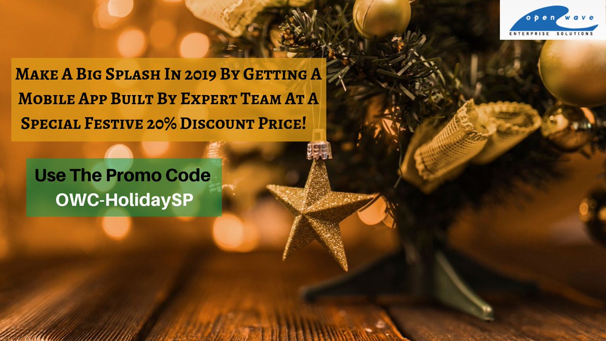Farhana_Rayzal's tweet image. Save Big By Hiring #Openwave #DedicatedAppDevelopers Now At A Festive 20% Discount!   bit.ly/2vxUpaH

Get Free Quote @ bit.ly/2pz1jZo

#ChristamsSales #FestiveSeasonOffer #HolidaySales #BoostTheSales