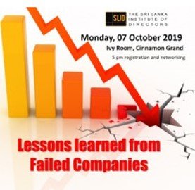 SLIDiod's tweet photo. When the set of rules and processes which form the governance mechanism of a firm are ineffective or fail, it can have disastrous consequences for a business. Join us on 07.10.2019 as we discuss Sri Lankan case studies. More information at https://t.co/QRsYacREGS https://t.co/pkOpPCDnFJ