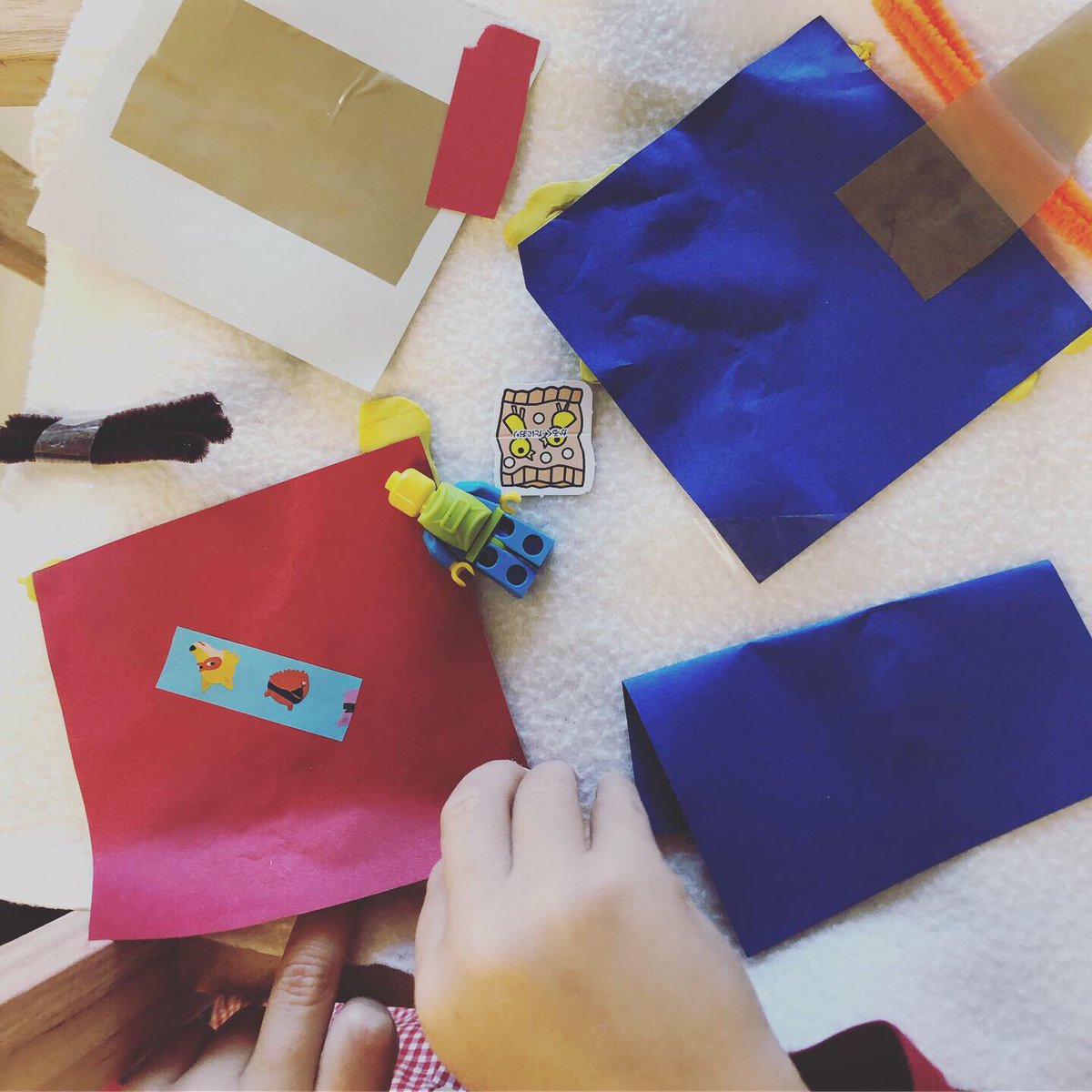 dylanyamadarice's tweet photo. Yesterday: design based research for @dubit with infant school children designing bedrooms to help Lego mini figures sleep.
The findings will feed into a new play by @tuttifruttiprod working with @SheffChildrens & others about #sleep #design4kids #design #theatre https://t.co/lDV6dhbU0C