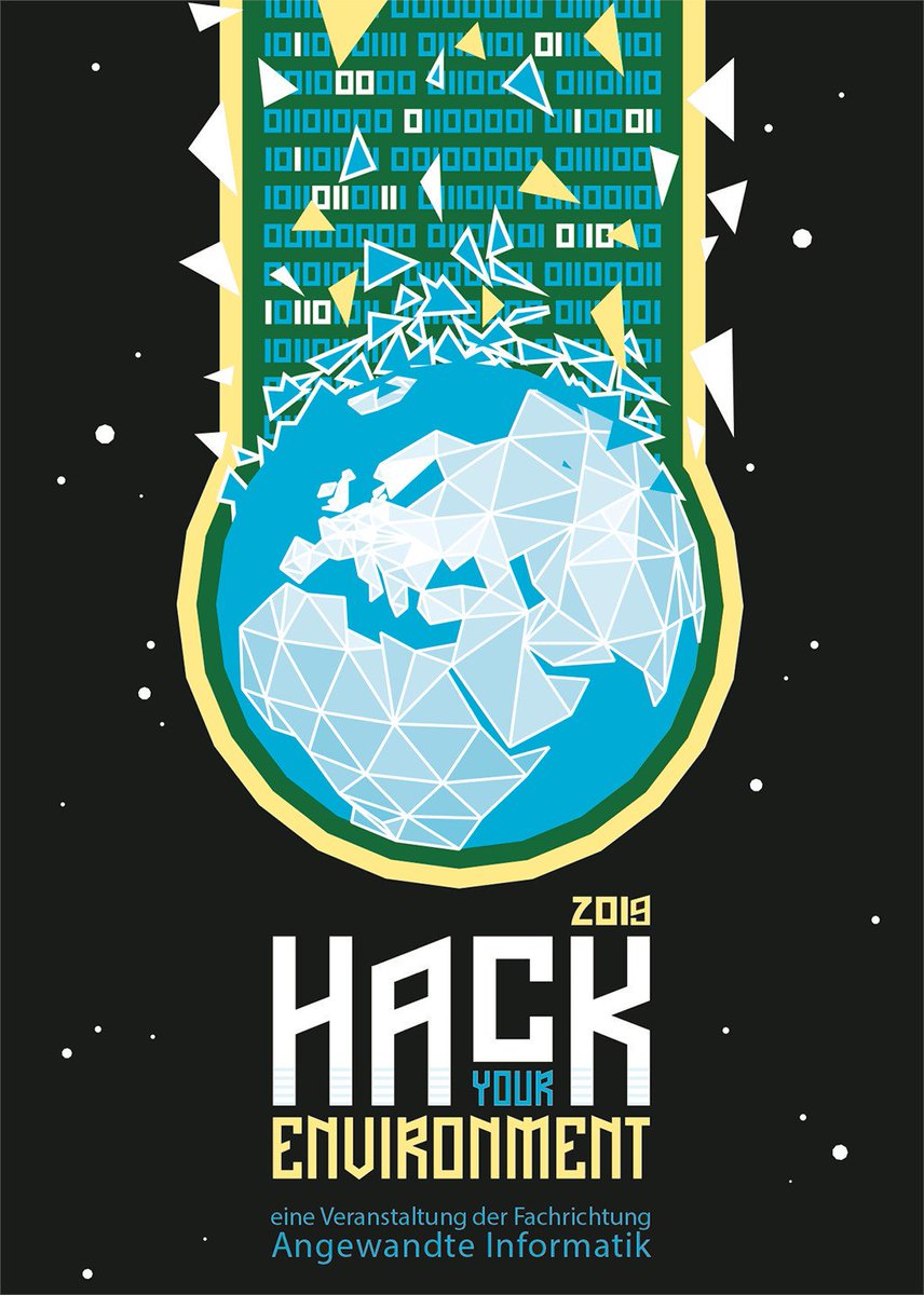 Unser Coding Event Hack your Environment geht in die dritte Runde, auch der @bytespeicher_ef ist  wieder mit am Start! Aktuelle Informationen findet ihr unter hye.ai.fh-erfurt.de #HYE19. Die Anmeldung ist offen, sichert euch eure Plätze!