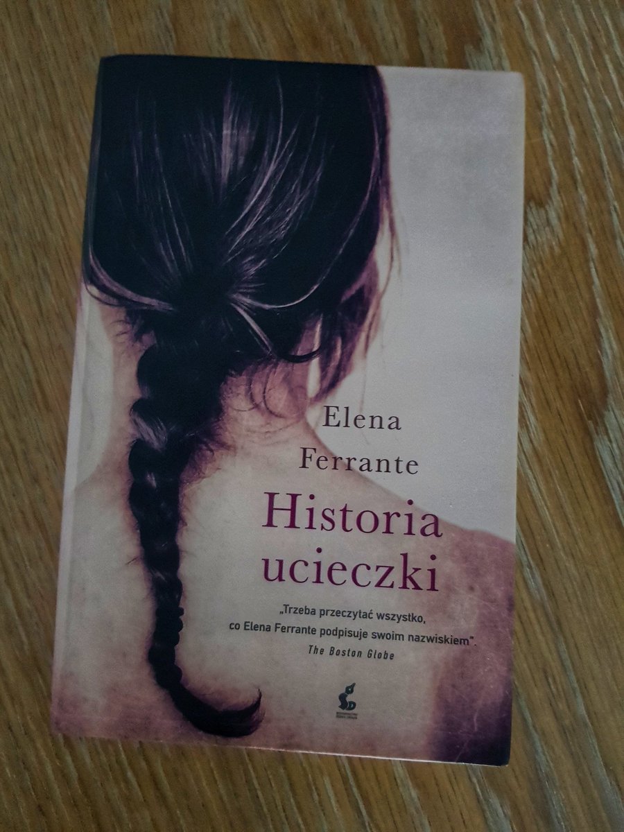 wchomiczewski's tweet photo. Trzeci tom cyklu neapolitańskiego jest doskonały! Polecam, bo ta książka zrobiła na mnie największe wrażenie od czasu "Chłopca z latawcem". #readlist2019pl #readlist2019 https://t.co/rn6TXT1YeV