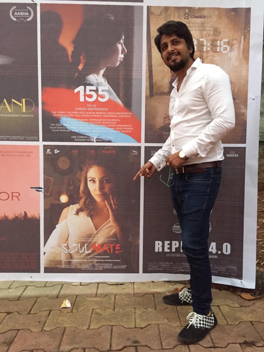 pawanshharma's tweet photo. #soulmate another #officialnomination in #aashainternationalfilmfestival #nashik #cityof #dadasahabfalke @eyehinakhan @VivanBhathena #madhurimaroy @doppalashdas https://t.co/ag9oBRAwzB