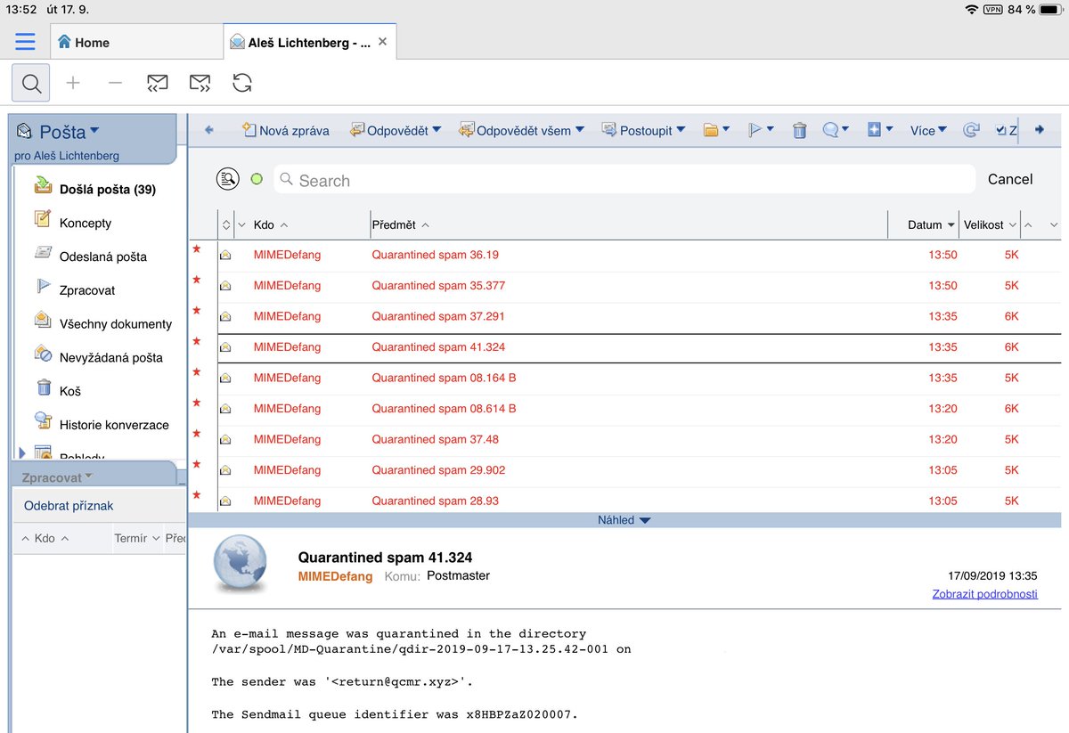 a_lichtenberg's tweet photo. Personal mail file access in HCL Nomad 1.0.4 #HCLNomad #dominoforever @HCLDigital https://t.co/xd7kgbR4a7