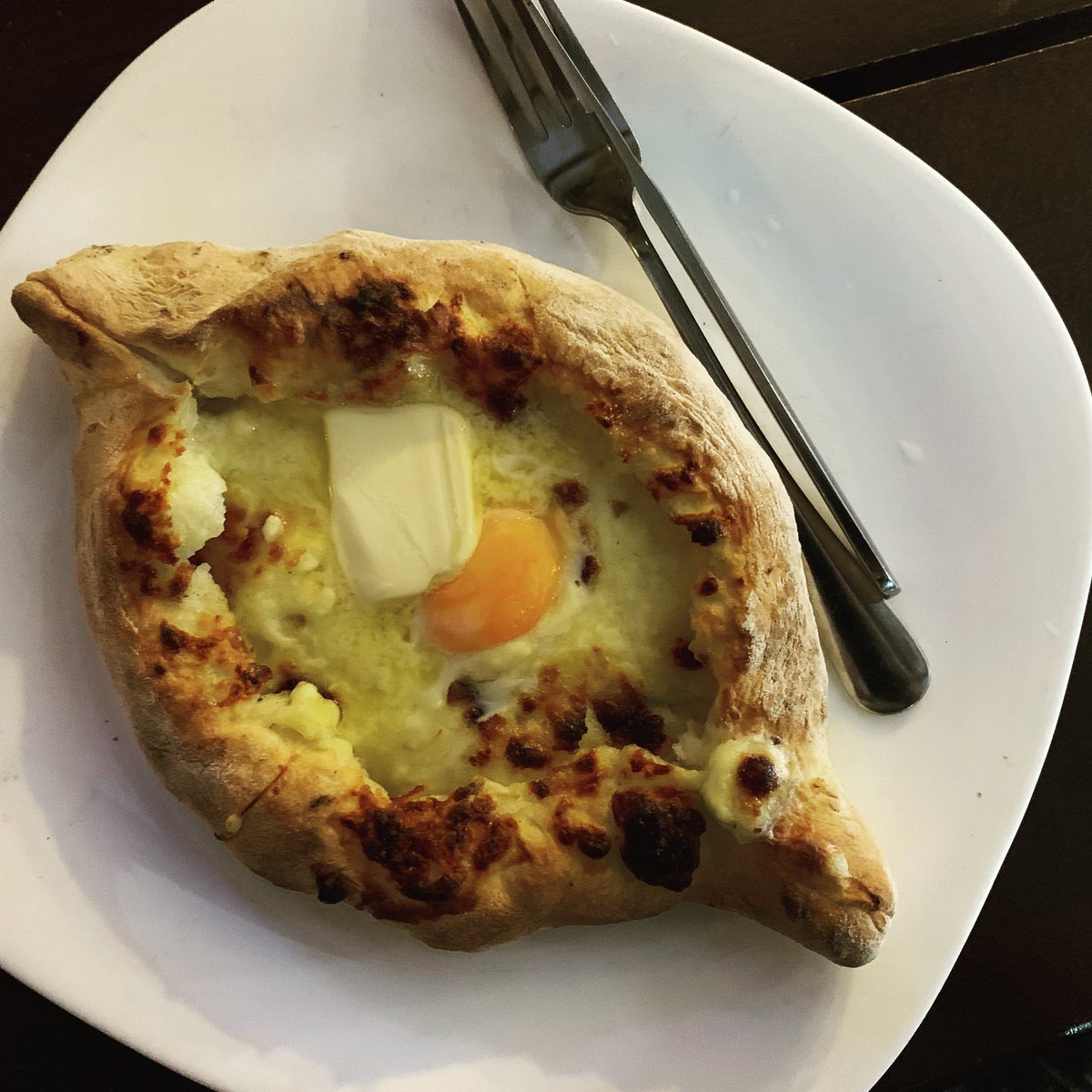 GeorgianFeast's tweet photo. #VelvetSeason #Georgia #Atcharuli #khatchapuri #batumi #batumibeach #Atchara #achara #khachapuri #brunch #GeorgianFood #georgiancuisine https://t.co/KGqbhxy7sF