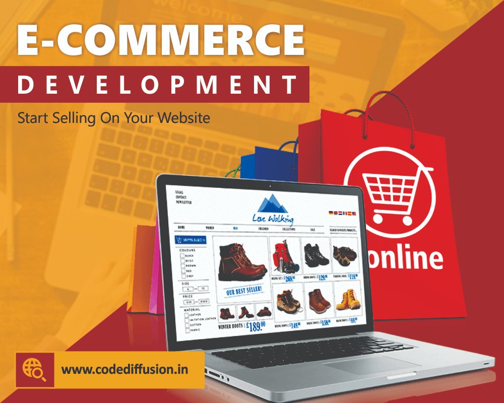 DiffusionCode's tweet photo. 👉#CodeDiffusion-#EcommerceWebsiteDevelopmentCompany👈
----------
#EcommerceWebsiteDevelopment: Just Choose A Professionally Designed #WebsiteTheme and Start Selling On Your Website💻🎨🖌️
----------------
For Inquiry Call at 09643895224☎️☎️☎️
or Email us @ info@codediffusion.in📩 https://t.co/AS7uMYqovh