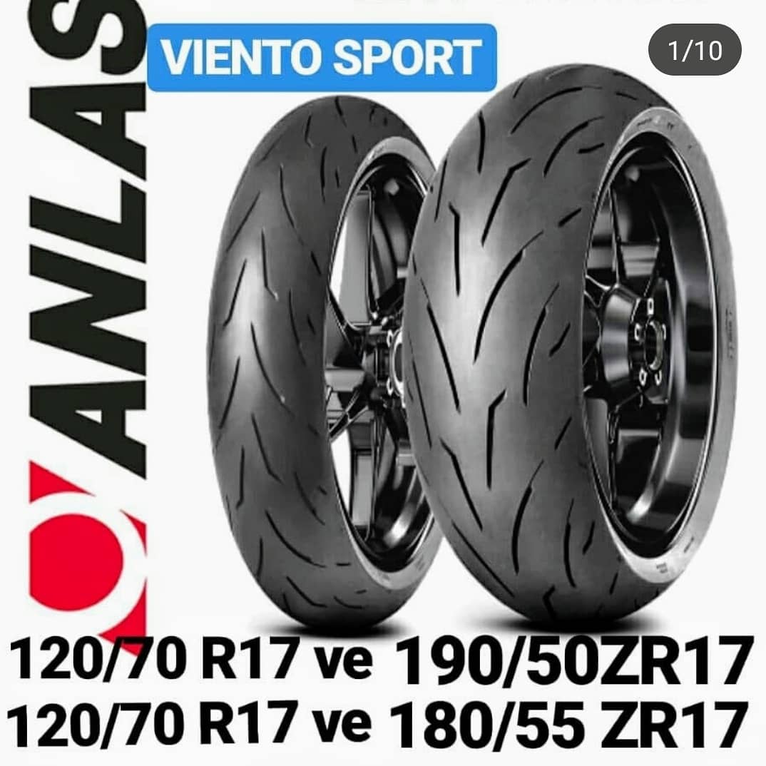 Bodrum Motosiklet Anlas Dan Yeni Bir Urun Daha Anlas Viento Sport 1 70 R17 Ve 190 50 Zr17 1 70 R17 Ve 180 55 Zr17 Lansmana Ozel Montaj Ve Balans Dahil 1 099 Tl Bodrummotosiklet