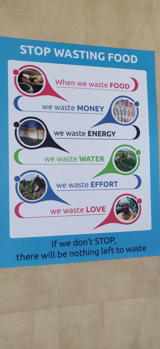 Sarangbrahme's tweet photo. Spotted this @CapgeminiIndia #hinjewadi cafeteria. Can't agree more! #4positivefuture #lifeatcapgemini https://t.co/d0cbHWvnit