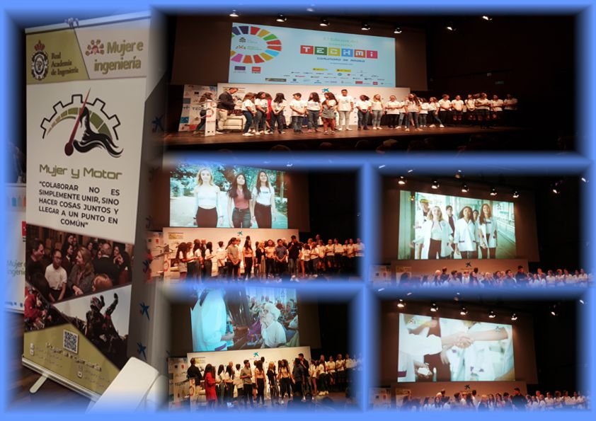 idmaestro's tweet photo. "Colaborar no es simplemente unir, sino hacer cosas juntos y llegar a un punto en común" ¡Enhorabuena a todos! @Mujeringenieria, @ComunidadMadrid, @pixelarus
 @IdemmEstudios y todos los que lo hacen posible. https://t.co/nFEM7j297t