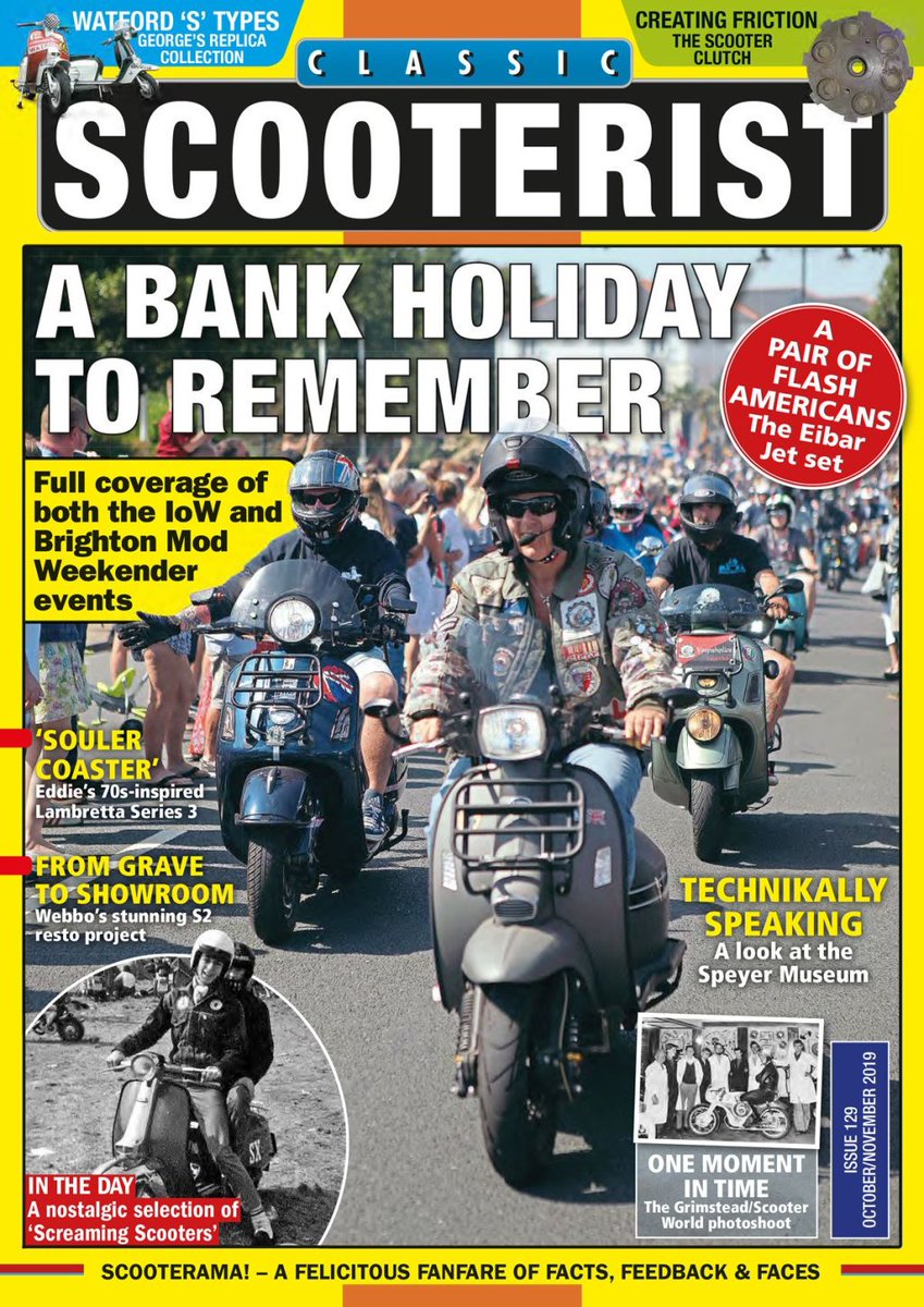 OCtober/November issue on sale! classicscooterist.com/october-novemb…