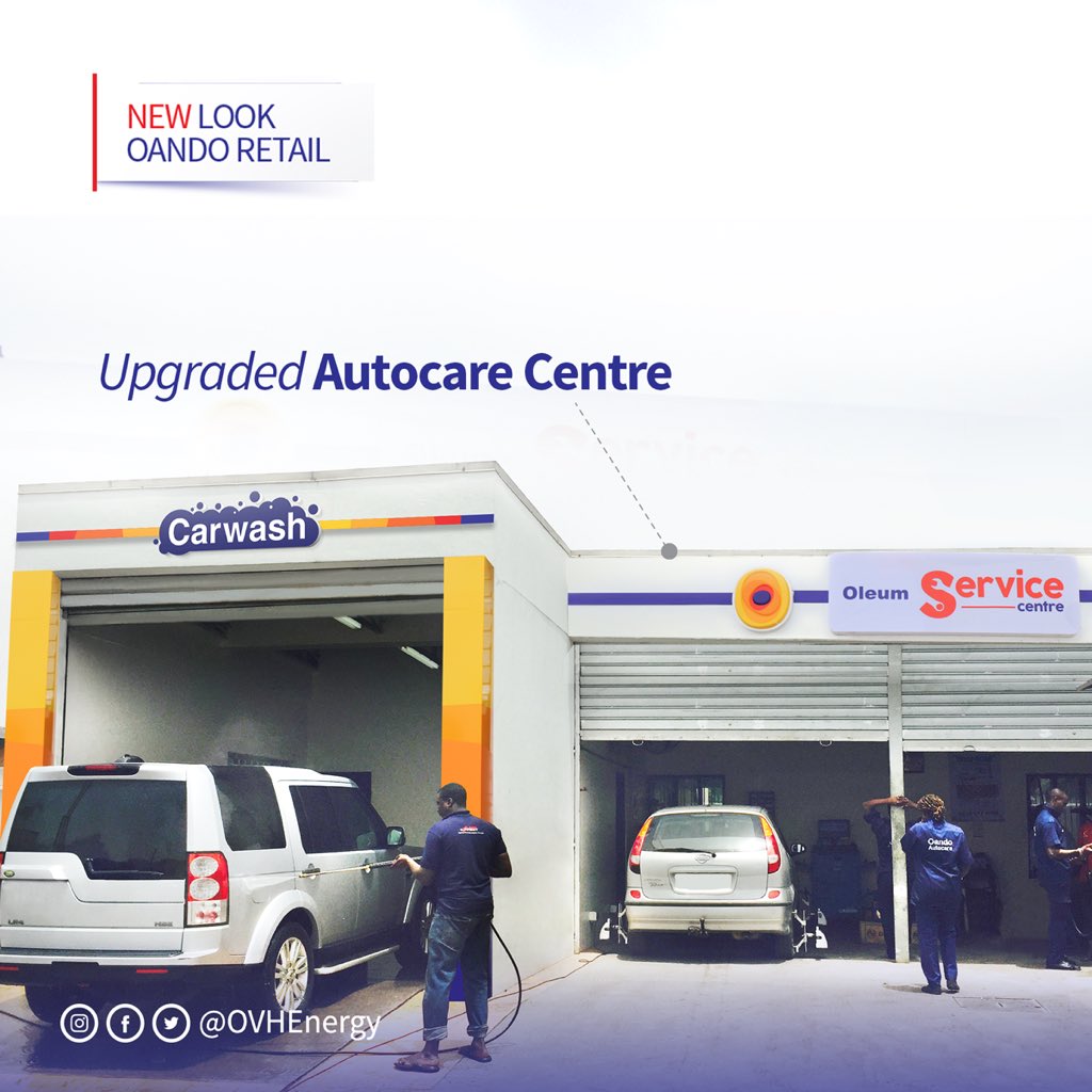 OVHEnergy's tweet photo. Our upgraded #OleumServiceCenter is OPEN Mondays - Saturdays to attend to your car needs.
Come & experience #PerformanceInMotion. #OandoRetail #NewLookOandoRetail #OVHEnergy https://t.co/L4NDV6E5Zu