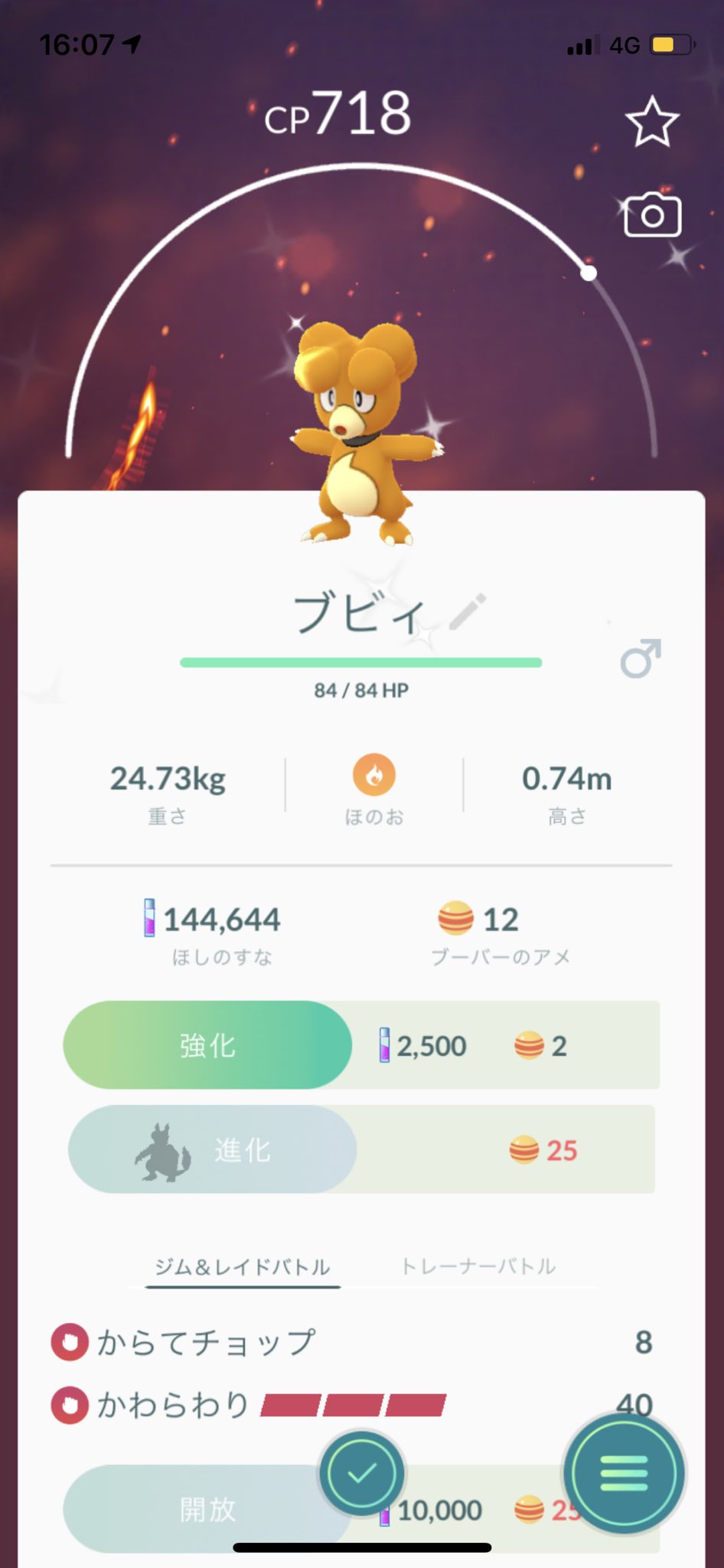 のぼりん 2キロ卵からブビィの色違いが産まれた ポケモンgo たまご 2キロ卵 ブビィ 色違い T Co H22bxxh6oo Twitter